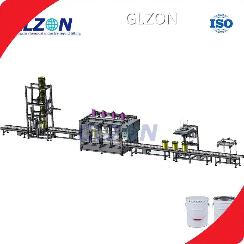 GLZON Powder Packaging Machine 13100*3500*2400*mmmanufacturer 1