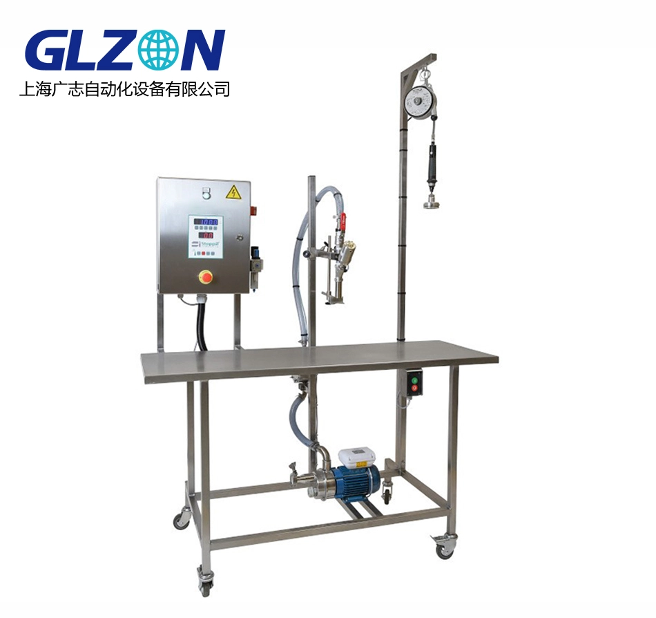 Mesin pengisian meter aliran standard separa automatik 1
