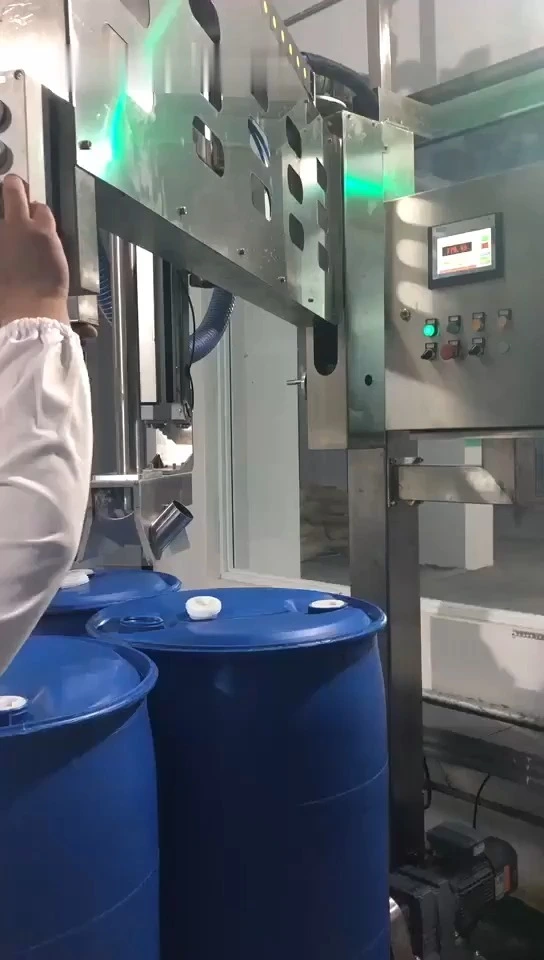 200L-IBC रॉकर आर्म फिलिंग मशीन 1