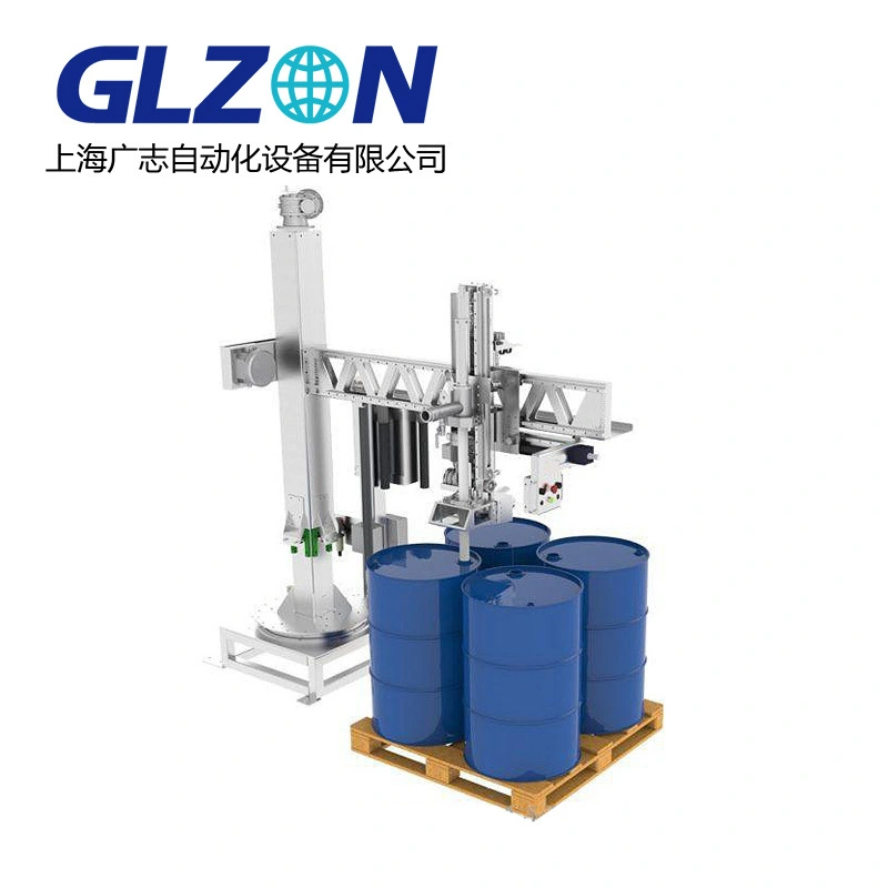 Semi-automatic filling machine for drums on pallet and IBC's 1