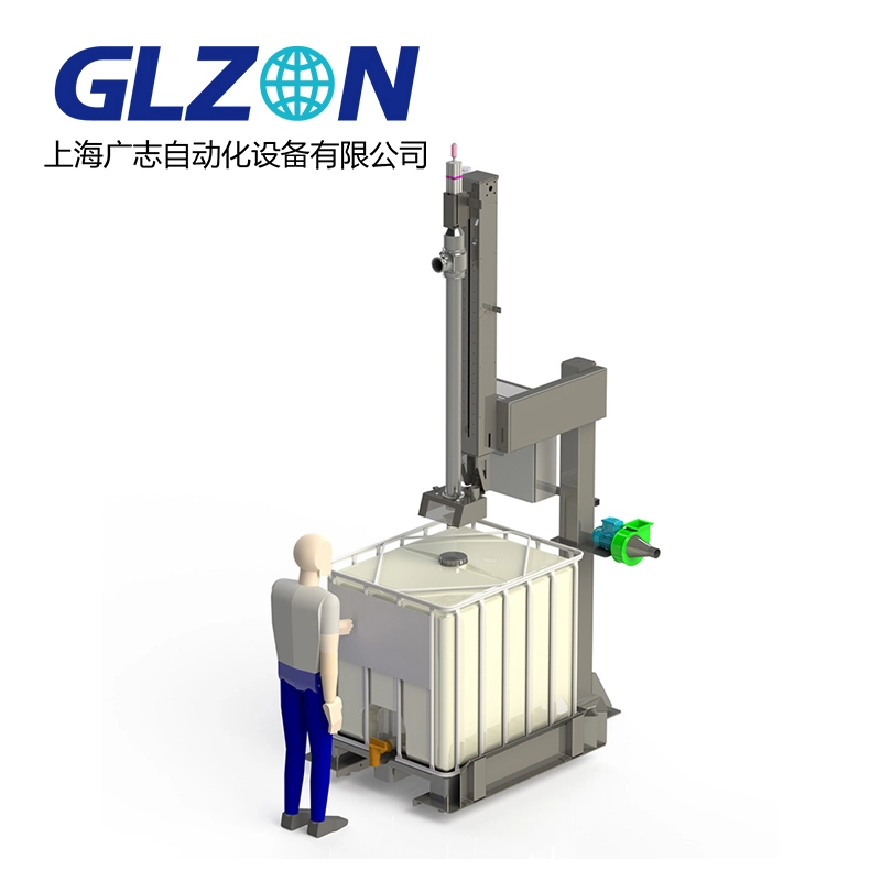 Thinner IBC filling machine 1