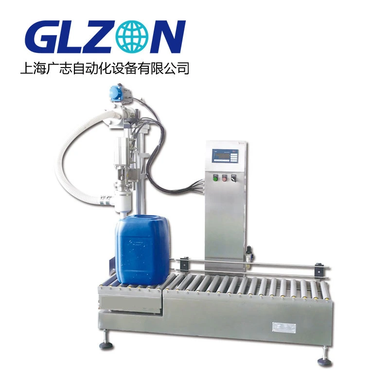 Automatic weighing oil barrel filling machine 1