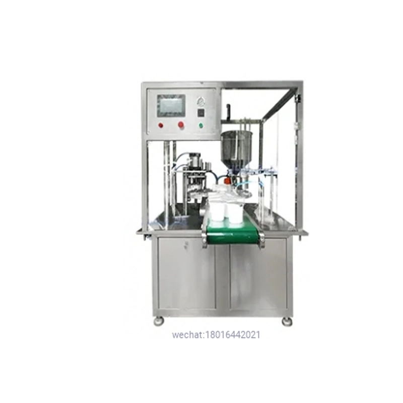 Yougrt Packaging Machine (Speed 600-800Cups/H) 1