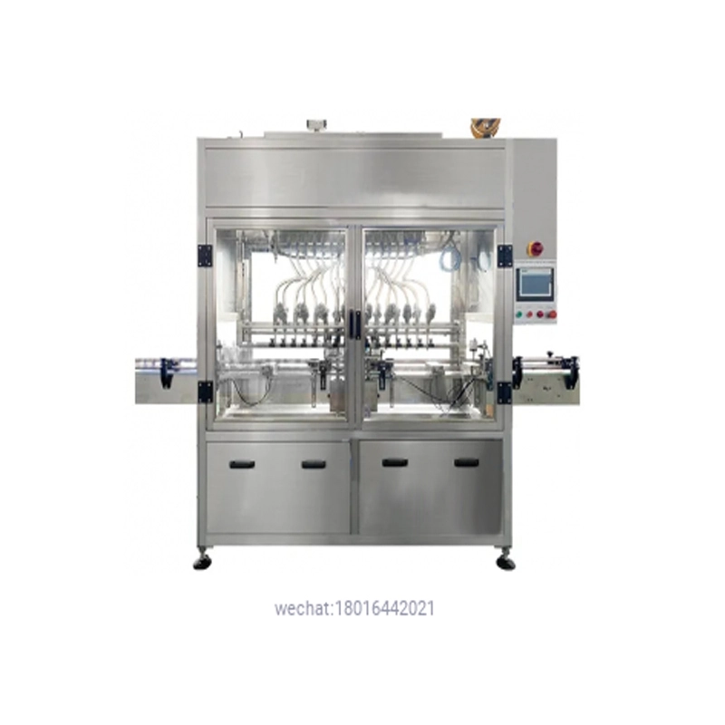 Hand Sanitizer Packaging Machine ( Oil, Sauce, Cream, 2000 Bottles/H ) 1