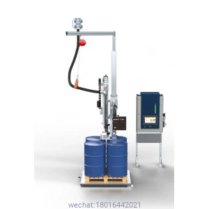 Pivoting IBC filling equipment 1