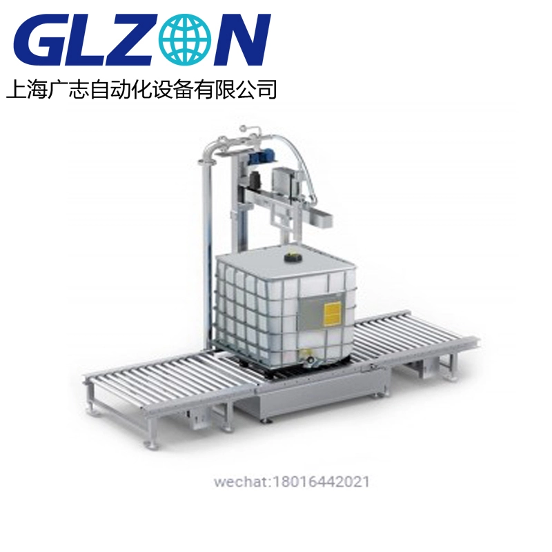 Automatic Liquid Inks IBC Filling Machine 1