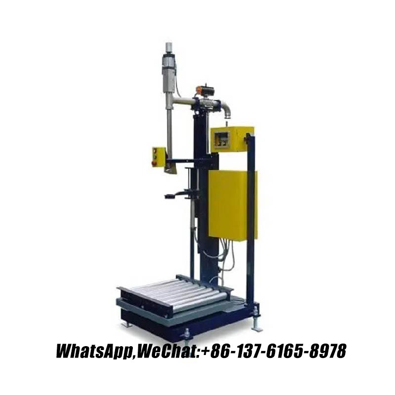 Semi-Automatic Hopper Filling Machine - High Efficiency for Powder/Liquid/Granule Packaging, Industrial Use 桶式灌装,高速半自动灌装机,精密料斗灌装解决方案