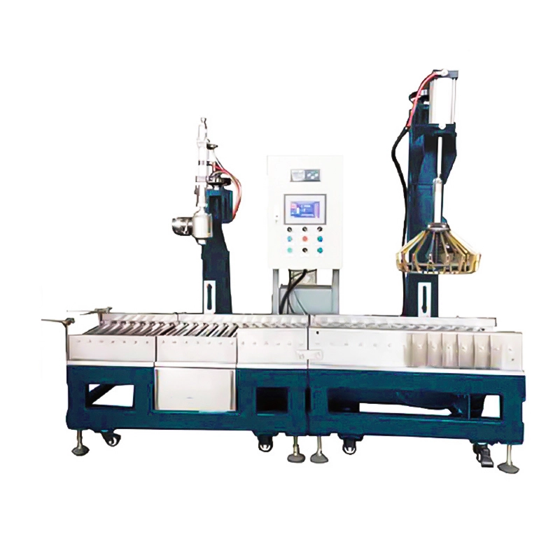 Precision Paint Filling Machine for Efficient Liquid Dispensing 1