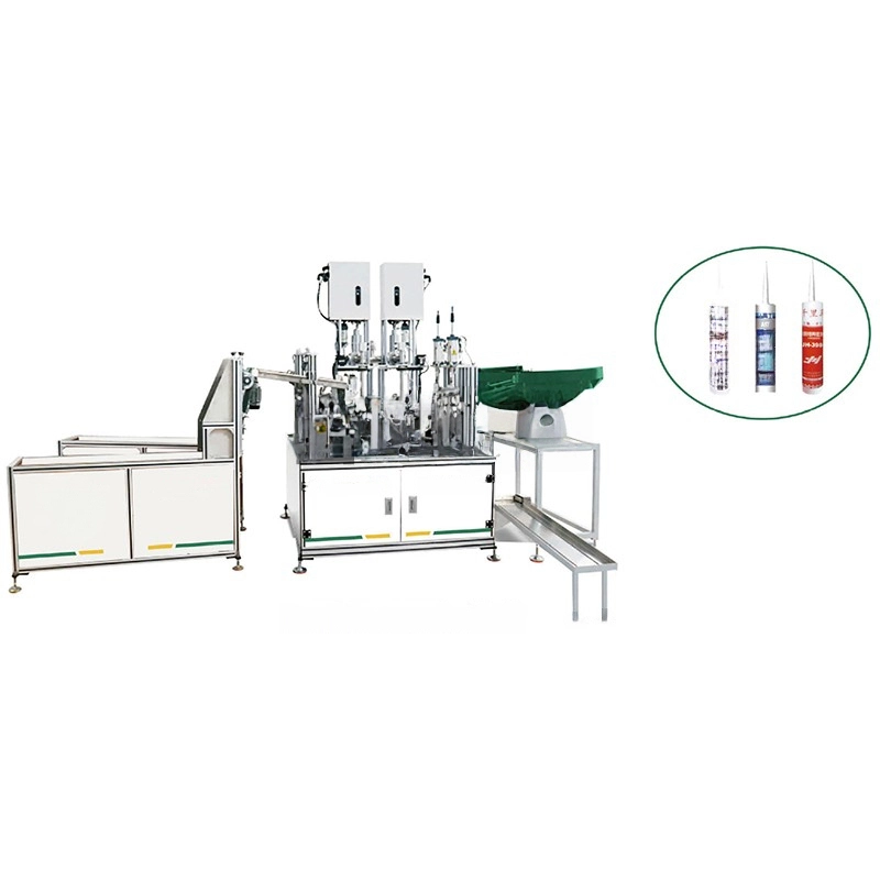 Dual Nozzles Silicone Cartridge Automatic Filling Machine 1