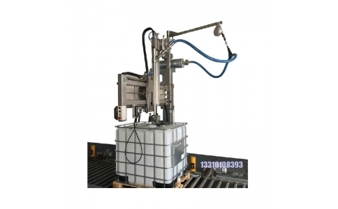 Drum Filling Machine Dyeing & Printing Auxiliary Agent Filling Machine – 1000L IBC Tote Gravity-Fed Precision Filling System: One-Stop Solution for Accurate Dispensing 1