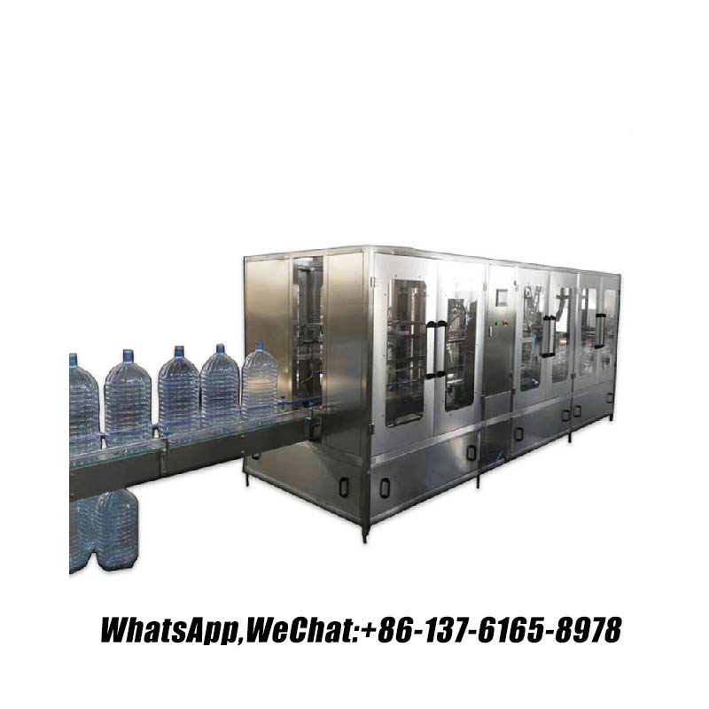 1-5L Completely Automated Bottling and Labeling Production Line for Food Oil and Lubricants. 1-5L 自动食用油,食用油和润滑油装瓶,润滑油灌装机