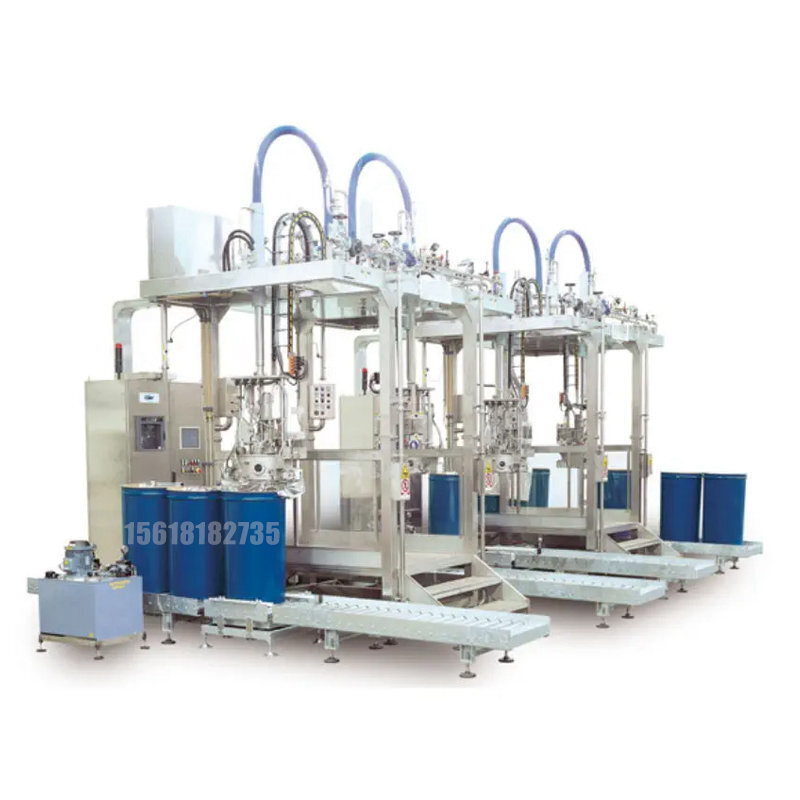 200kg Filling Machine | Liquid Fertilizer Filling Machine | Fully Automatic Barrel Handling System 1