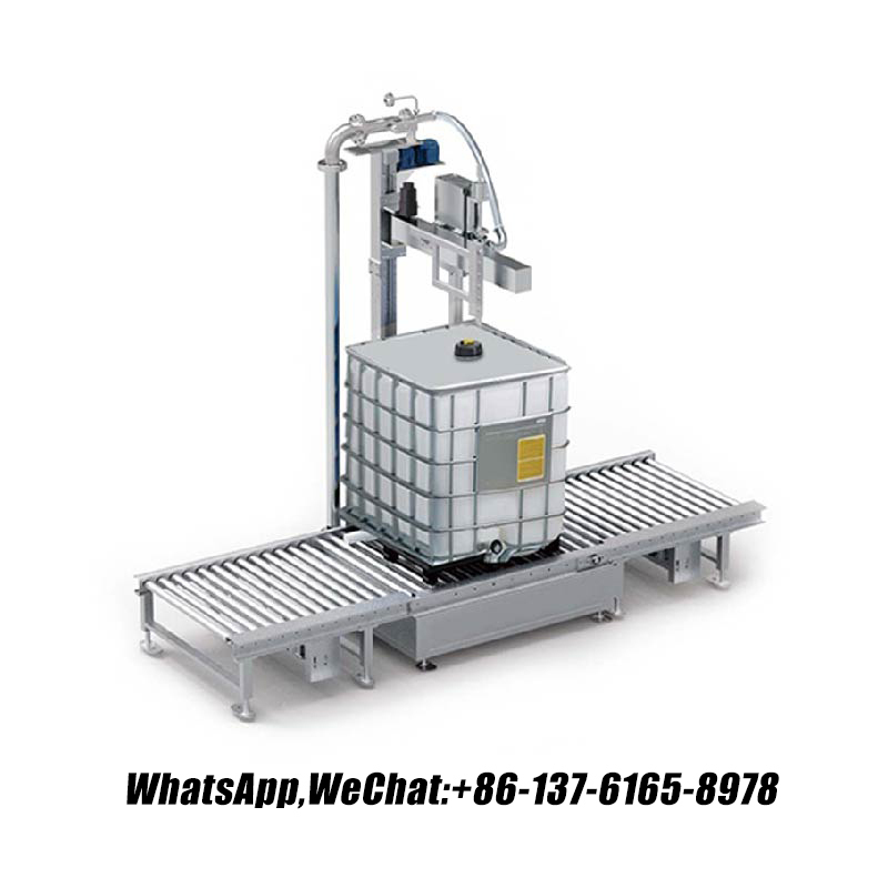 1000L-IBC Ton Barrel Submersible Capping Machine, Additive Capping Machine Automatic Filling Equipment 自动灌装设备,潜水式灌装设备,1000L旋盖设备
