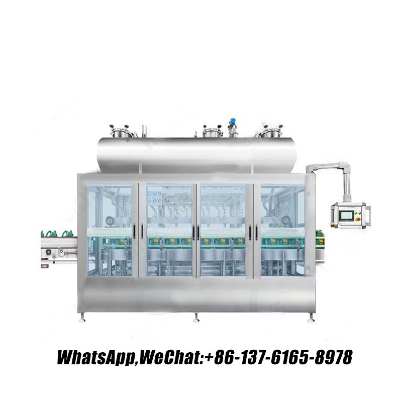 Auto Muti-head Nozzles Filling Machine for Filling 1-10L Shampoo/dishwashing Liquid/ink/adhesive 贴标机灌装机,自动滚筒码垛机,全自动托盘填充机