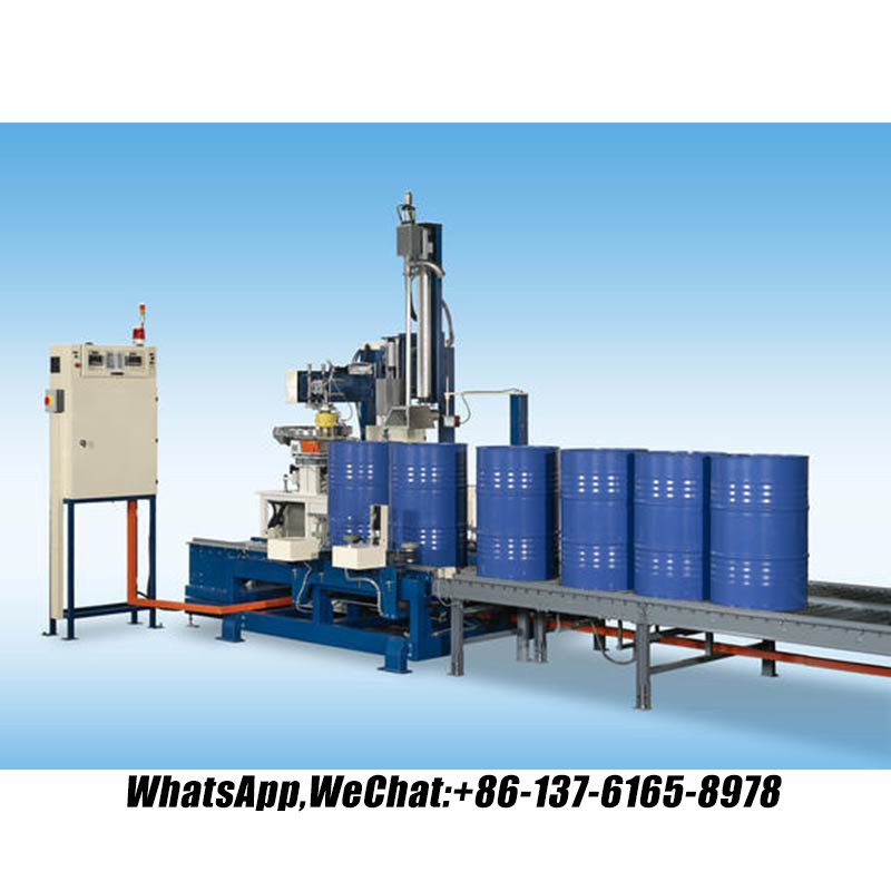 Automatic 200L Drum Filling System with High Accuracy for Viscous Liquids 高精度灌装设备,自动桶装灌装机,半自动桶装灌装机