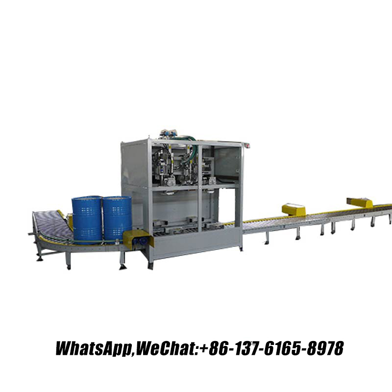 Fully Automatic Drum Filler Machine | Precision Liquid & Chemical Filling 液体灌装系统,桶装和手提袋灌装机,液体桶装灌装机