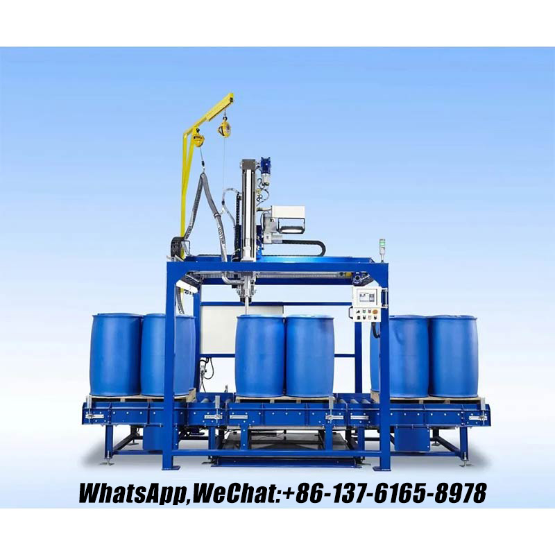 liquid filling systems,drum and tote filling machines,liquid drum filling machines