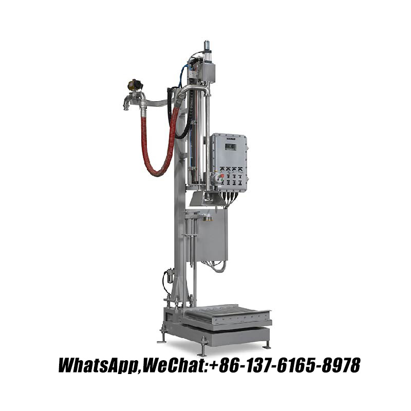 drum filling,lubricant oil packing machine,semi automatic drum filling machine