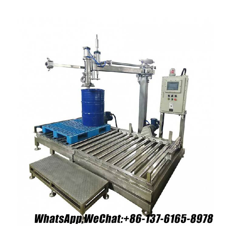 High Accuracy Tote Filling System | Automatic IBC Filler for Liquids 液体灌装系统,桶装和手提袋灌装机,液体桶装灌装机