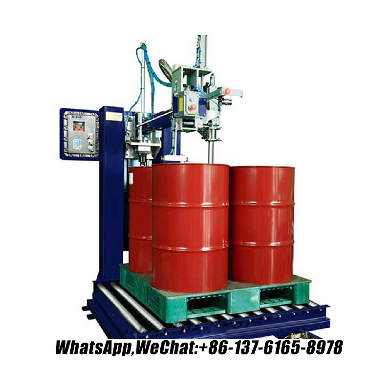 1000L High-Speed IBC Tank Filling Machine with Flow Meter Accuracy 1000L 流量计精度,快速 IBC 加注系统,大容量 IBC 加注解决方案