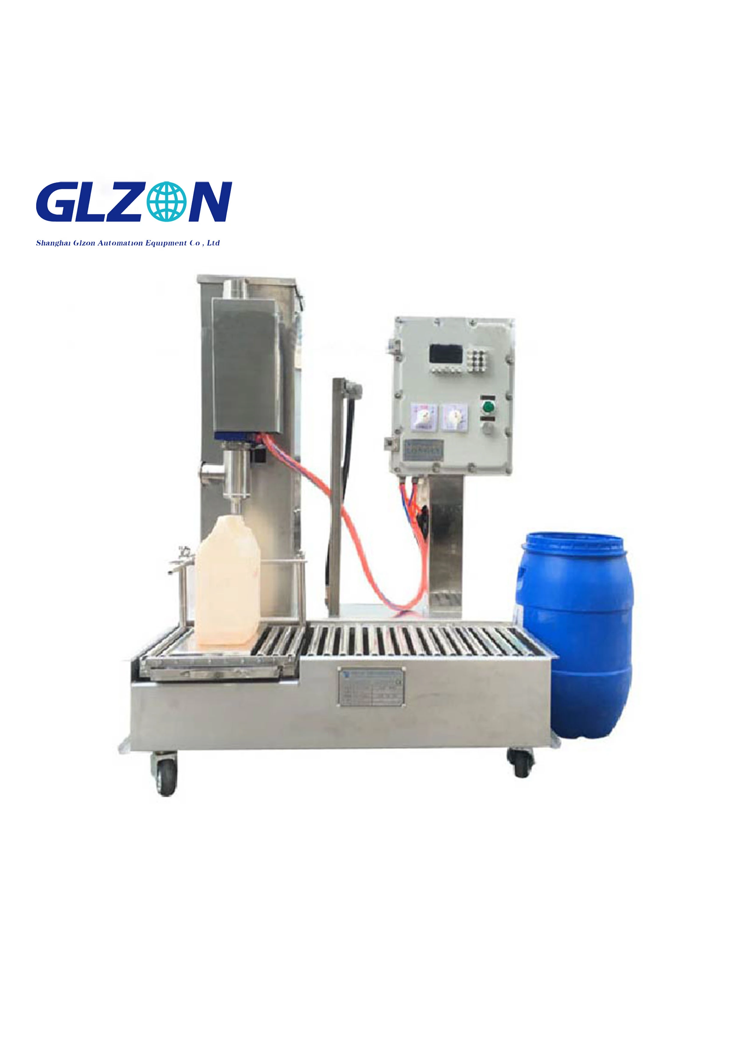 Llenadora automática de líquidos de sobremesa | Equipos para la industria química y de envasado 1