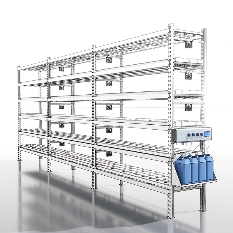 Full Set Vertical Nft hydroponics System Farm with PHEC For greenhouse Planting or indoor farming 1