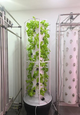Tower System Swiss Hydroponic Tower System - Shipping Container Farms System