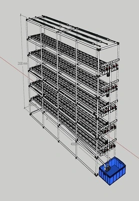 Uzbekistan NFT Hydroponics System 1