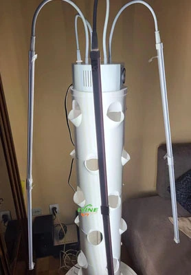 Sistema de torre aeropónica 4P6 del cliente serbio 1