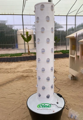 Sample order of hydroponic tower from Malaysia customer 1