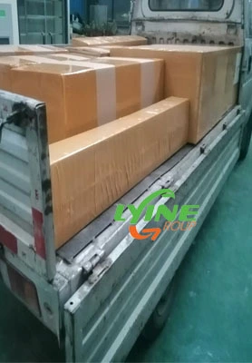 Canadian tower system and vegetable growing machine loading and shipping 1