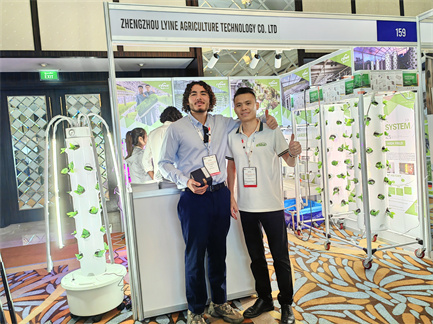 Accueil > Actualités Nous participons au 4ème Salon mondial de l'agriculture verticale à Dubaï 1