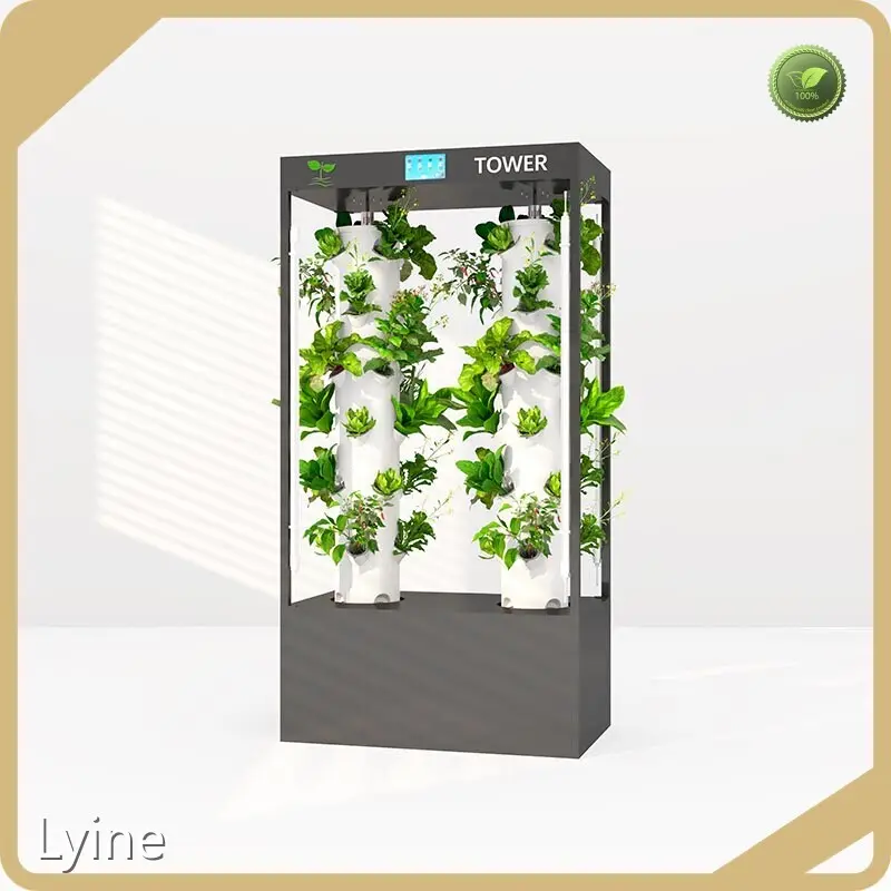 Easy-to-use Rotating Hydroponic Tower Factory 1
