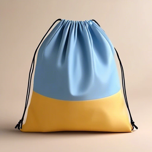 Waterproof Non-woven Drawstring Bags for Laundry and Storage 1