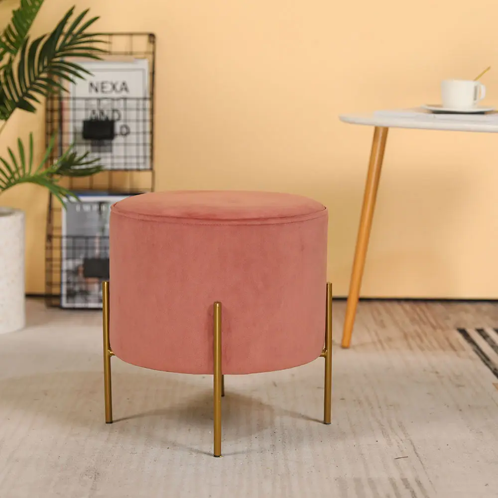 Footstool Round Ottoman by NEW IMAGE 6