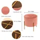 Footstool Round Ottoman by NEW IMAGE 9