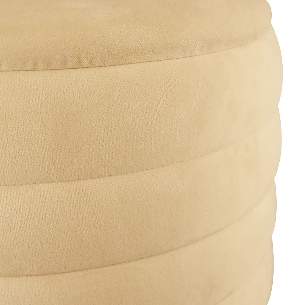 Round Storage Pouffe Wholesale - NEW IMAGE 12