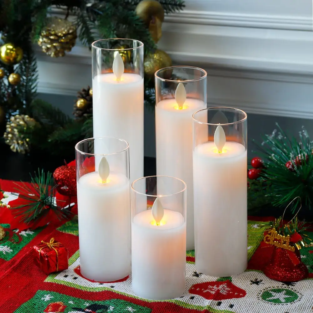 Led Pillar Candles - - NEW IMAGE 5