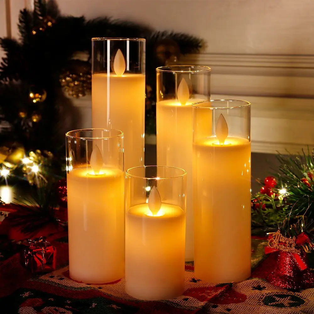 Led Pillar Candles - - NEW IMAGE 7