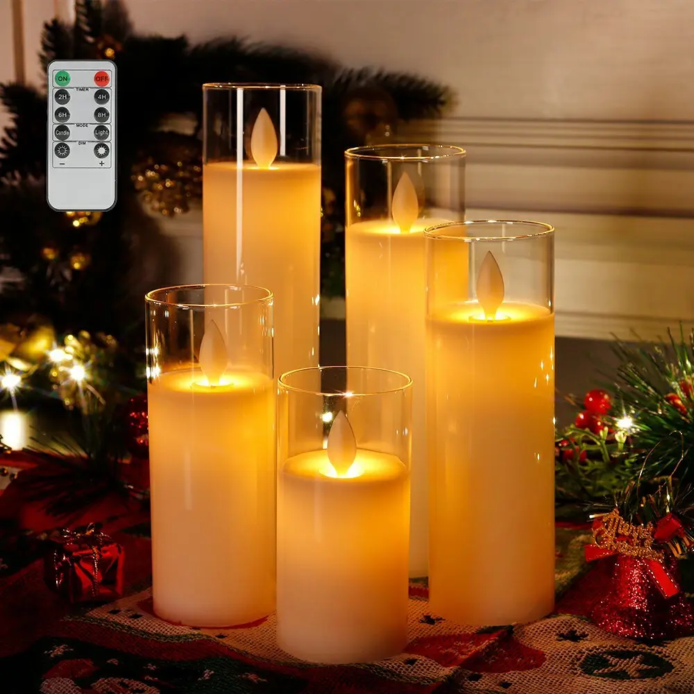Led Pillar Candles - - NEW IMAGE 8