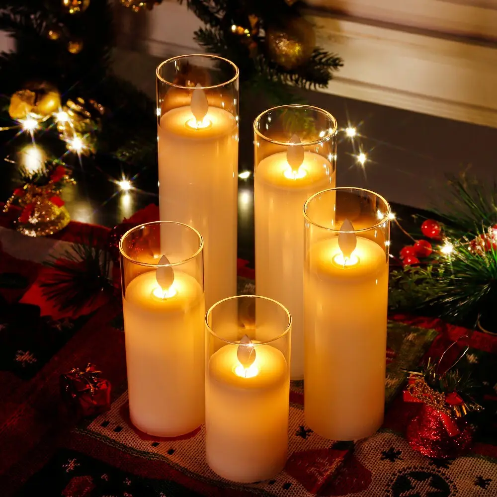 Led Pillar Candles - - NEW IMAGE 9