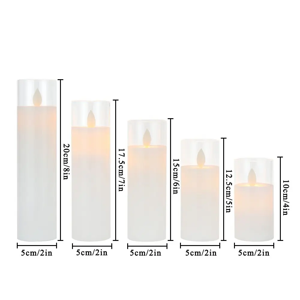 Led Pillar Candles - - NEW IMAGE 11