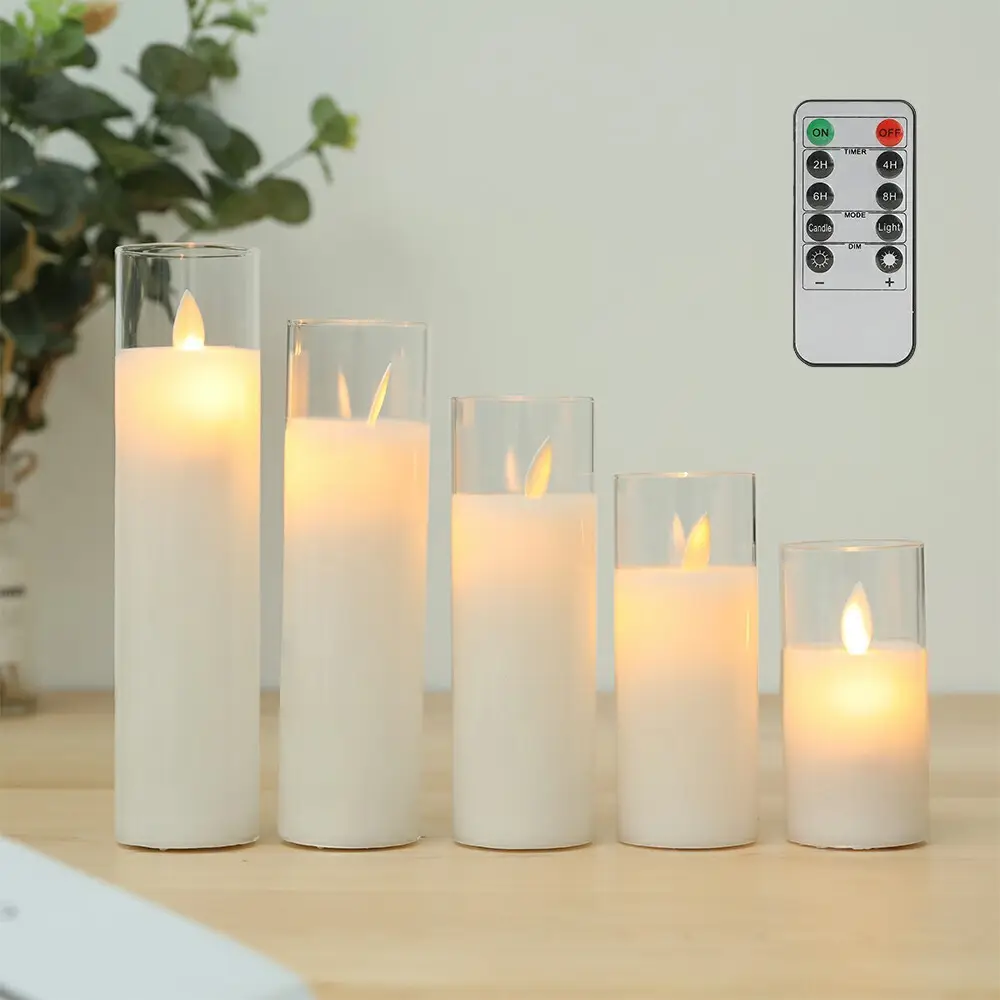 Led Pillar Candles - - NEW IMAGE 12