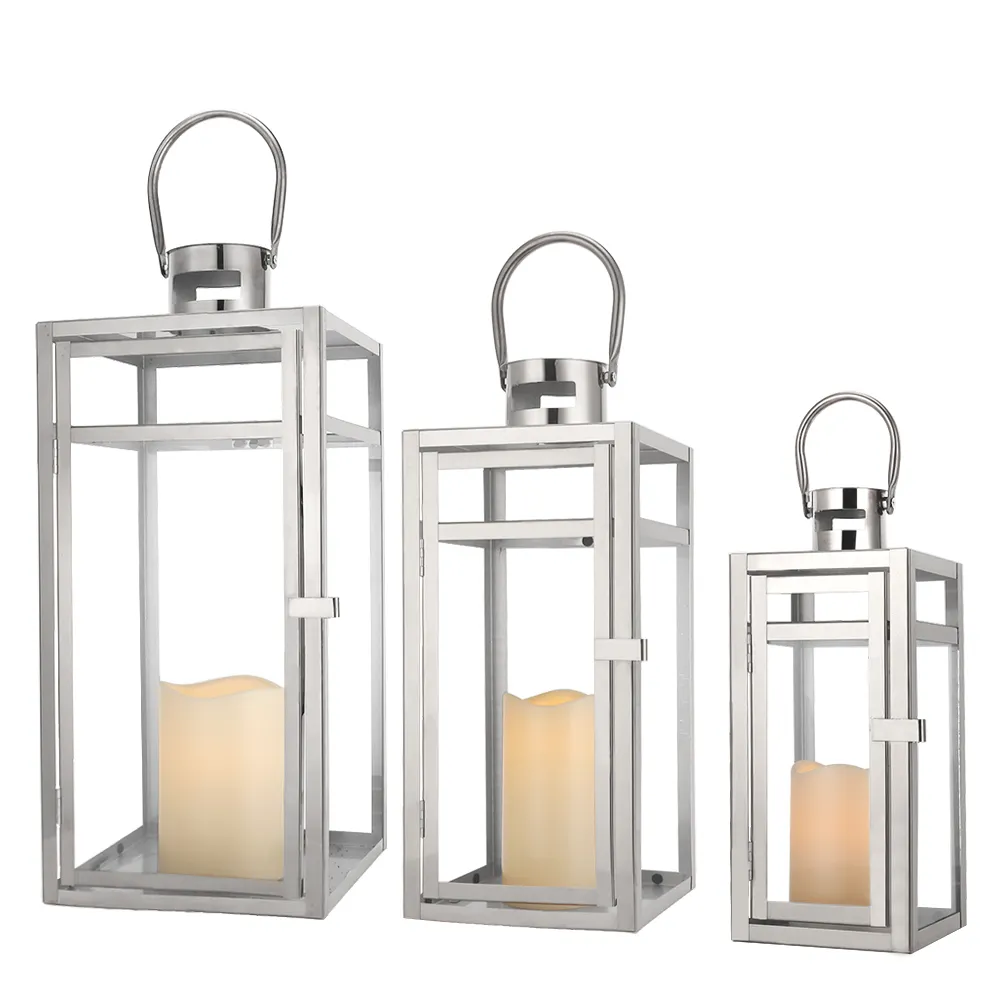Black Lantern Candle Holder Wholesale - NEW IMAGE 3