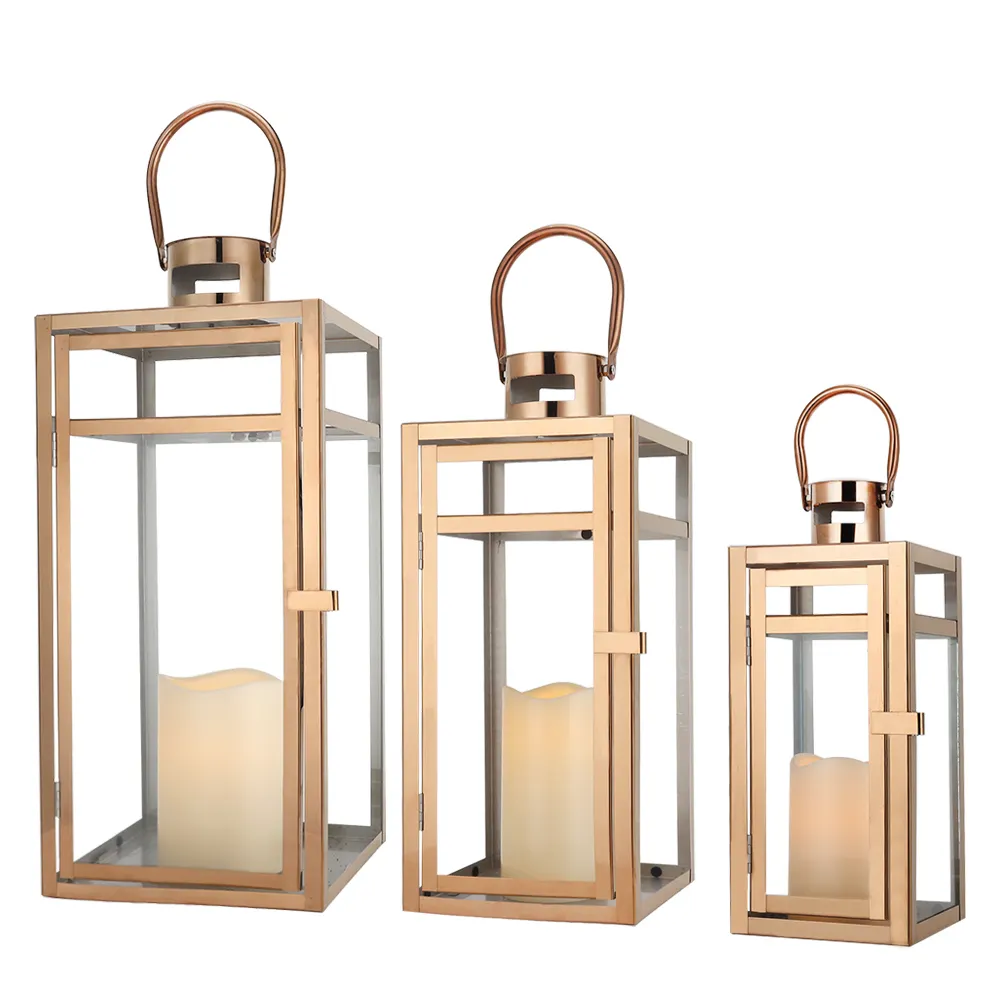 Black Lantern Candle Holder Wholesale - NEW IMAGE 5