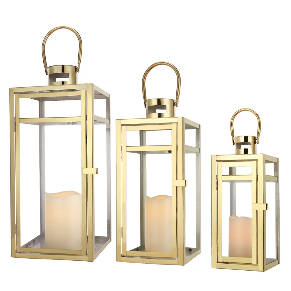 Black Lantern Candle Holder Wholesale - NEW IMAGE 6
