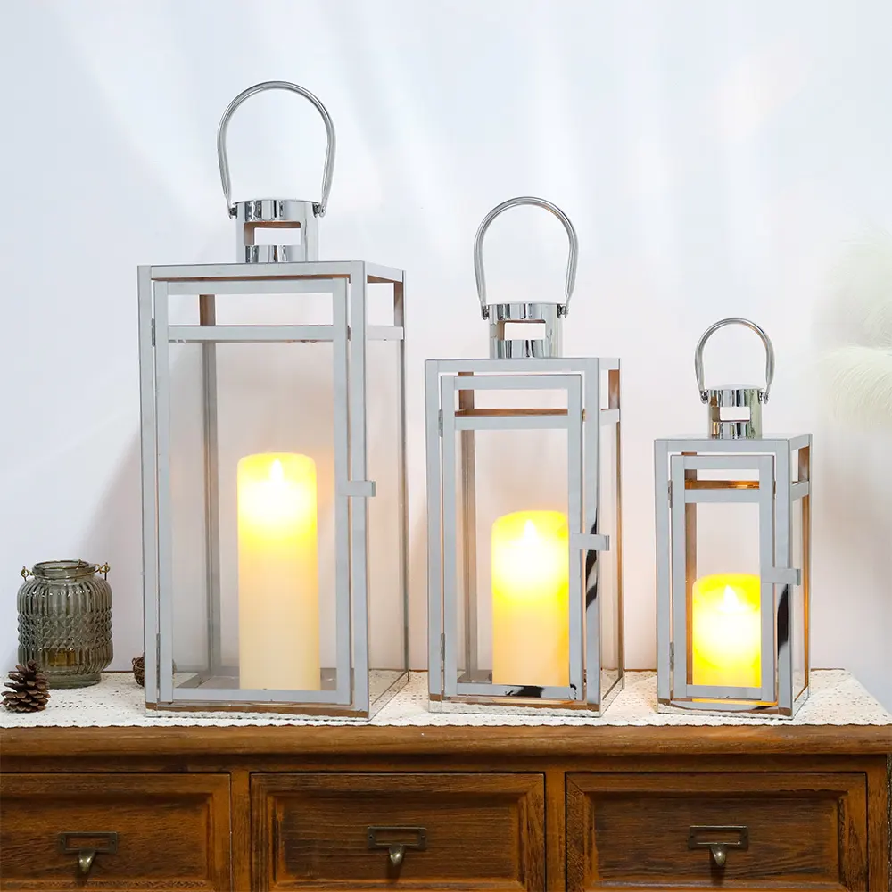 Black Lantern Candle Holder Wholesale - NEW IMAGE 11