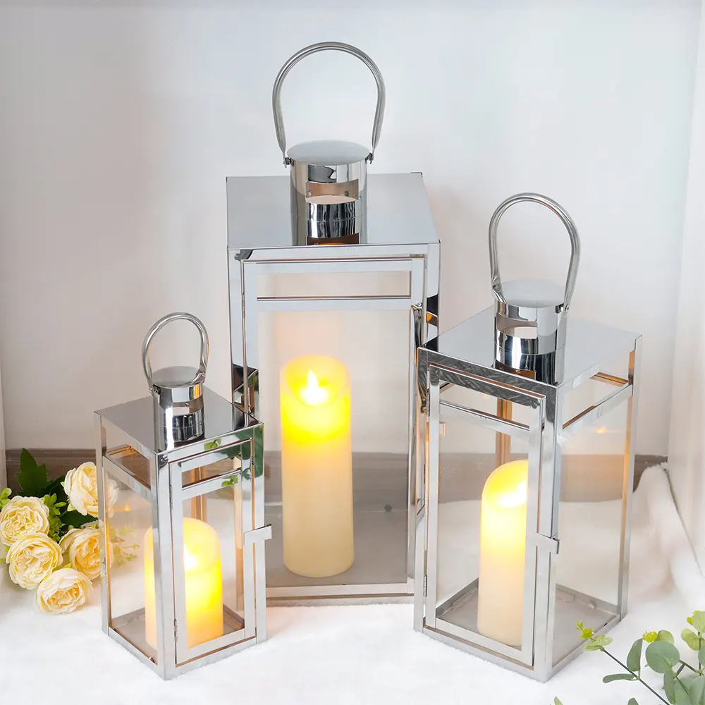 Black Lantern Candle Holder Wholesale - NEW IMAGE 14