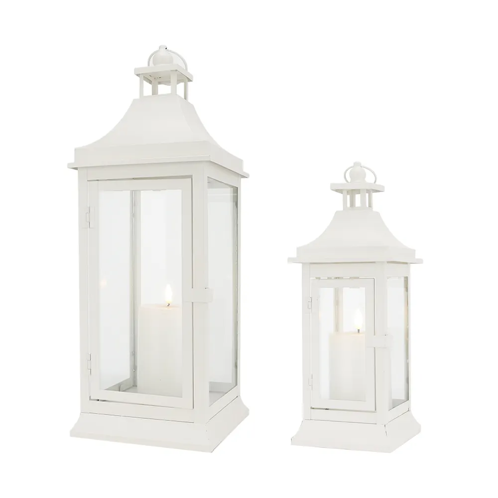 White Candle Lantern by NEW IMAGE 3