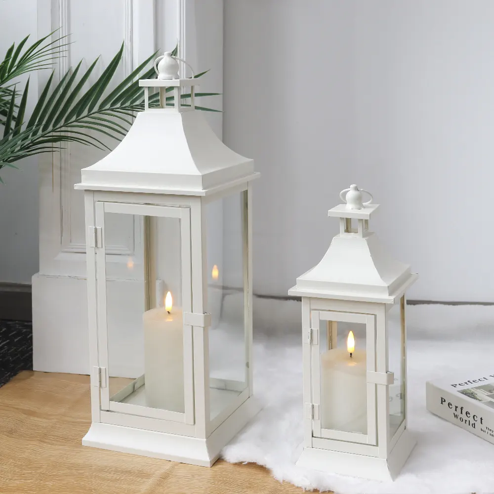 White Candle Lantern by NEW IMAGE 6